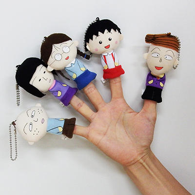 ちびまる子ちゃん　指人形マスコット（５種） 商品画像