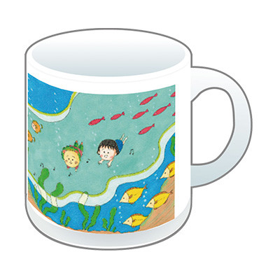 まる子とコジコジ　マグカップ「おもいで」・ガラスマグカップ「ぼうけん」 商品画像