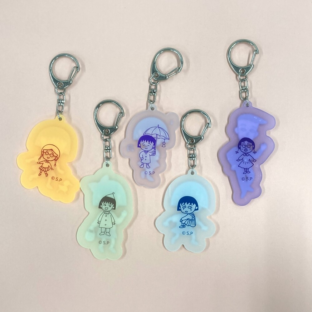 蓄光アクリルキーホルダー全5種 商品画像