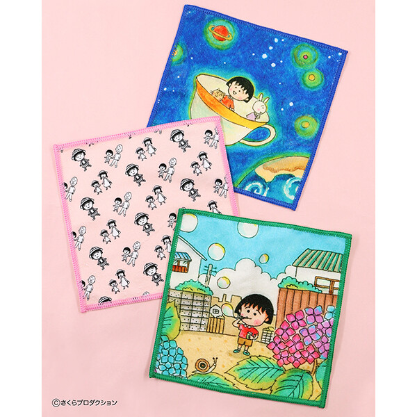 ちびまる子ちゃん ハンカチコレクション｜グッズ｜ちびまる子ちゃん