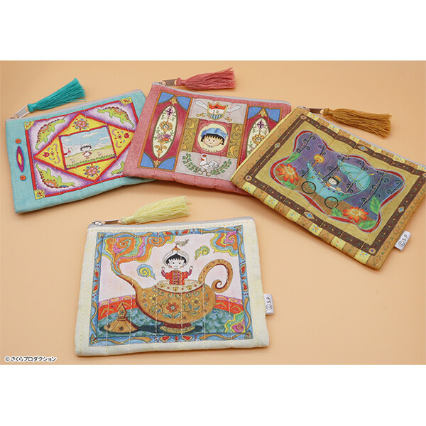 ちびまる子ちゃんキルトポーチ 商品画像