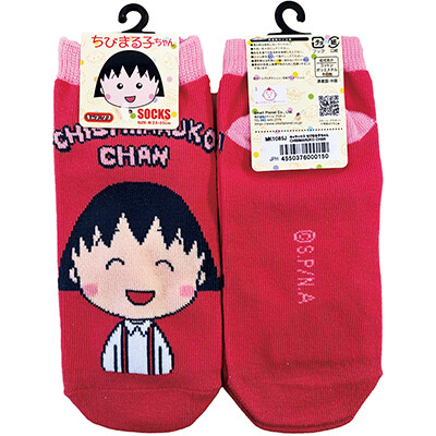 キャラクターソックス　ちびまる子ちゃん　CHIBIMARUKO CHAN 商品画像