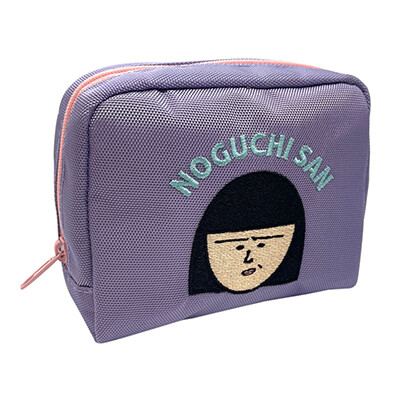 P刺繍ポーチ（まる子、野口さん） 商品画像