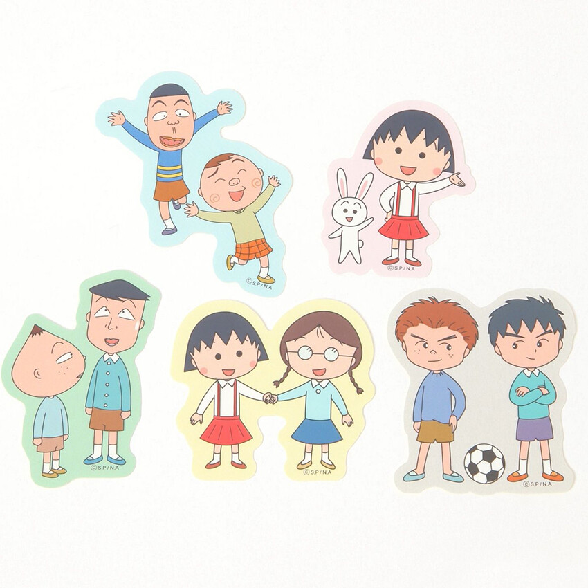 ちびまる子ちゃん×FOUND GOOD™ ステッカー5Pセット 商品画像
