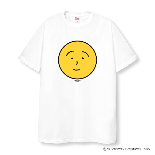 「まる子」とおそろい気分になれる顔柄モチーフのTシャツとトートバッグが新グッズとして登場！